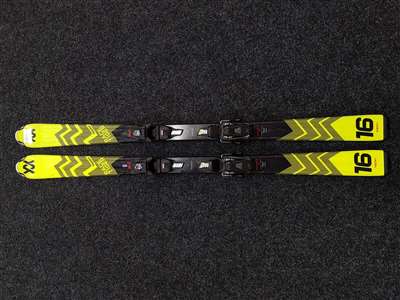 Použité lyže VOLKL Racetiger JR 16  + viazanie Marker 7.0