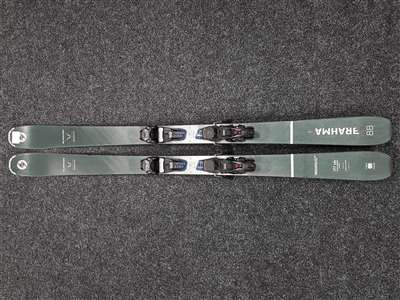 Použité freeride lyže BLIZZARD Brahma 88 SP + viazanie Marker TCX 11