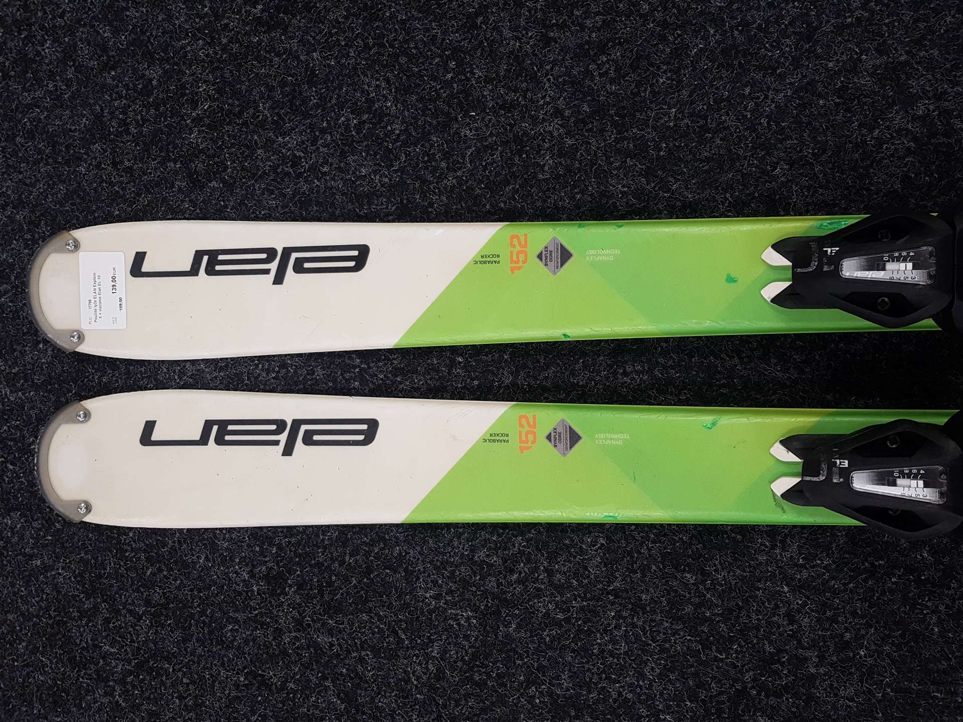 Použité lyže ELAN Explore X + viazanie Elan EL 10