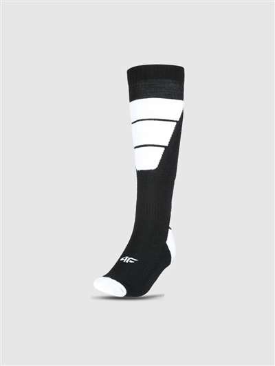 Pánske lyžiarske ponožky 4F FNK M240 DEEP BLACK