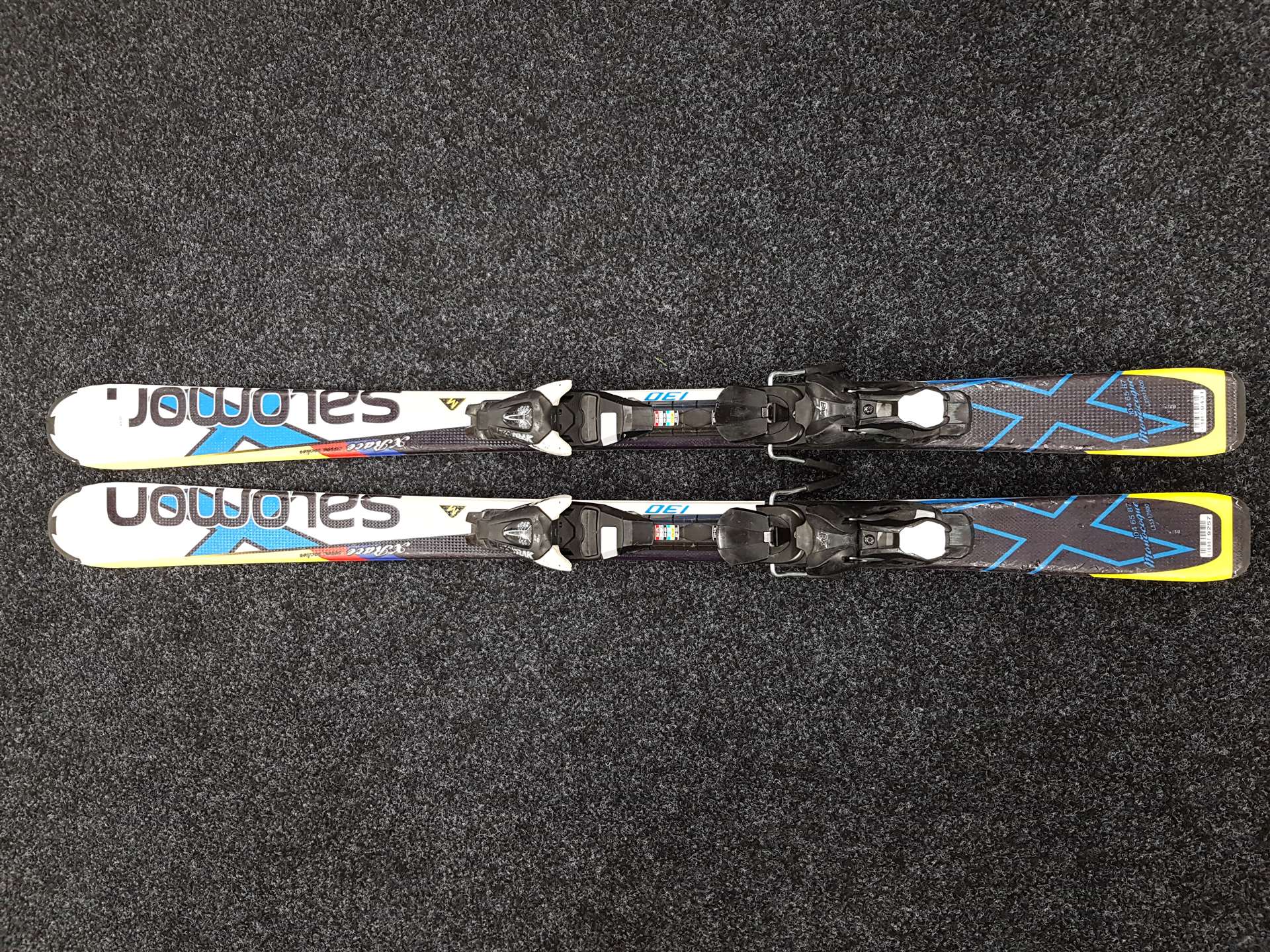 Použité lyže SALOMON X Race curve rocker +  viazanie Ezytrak