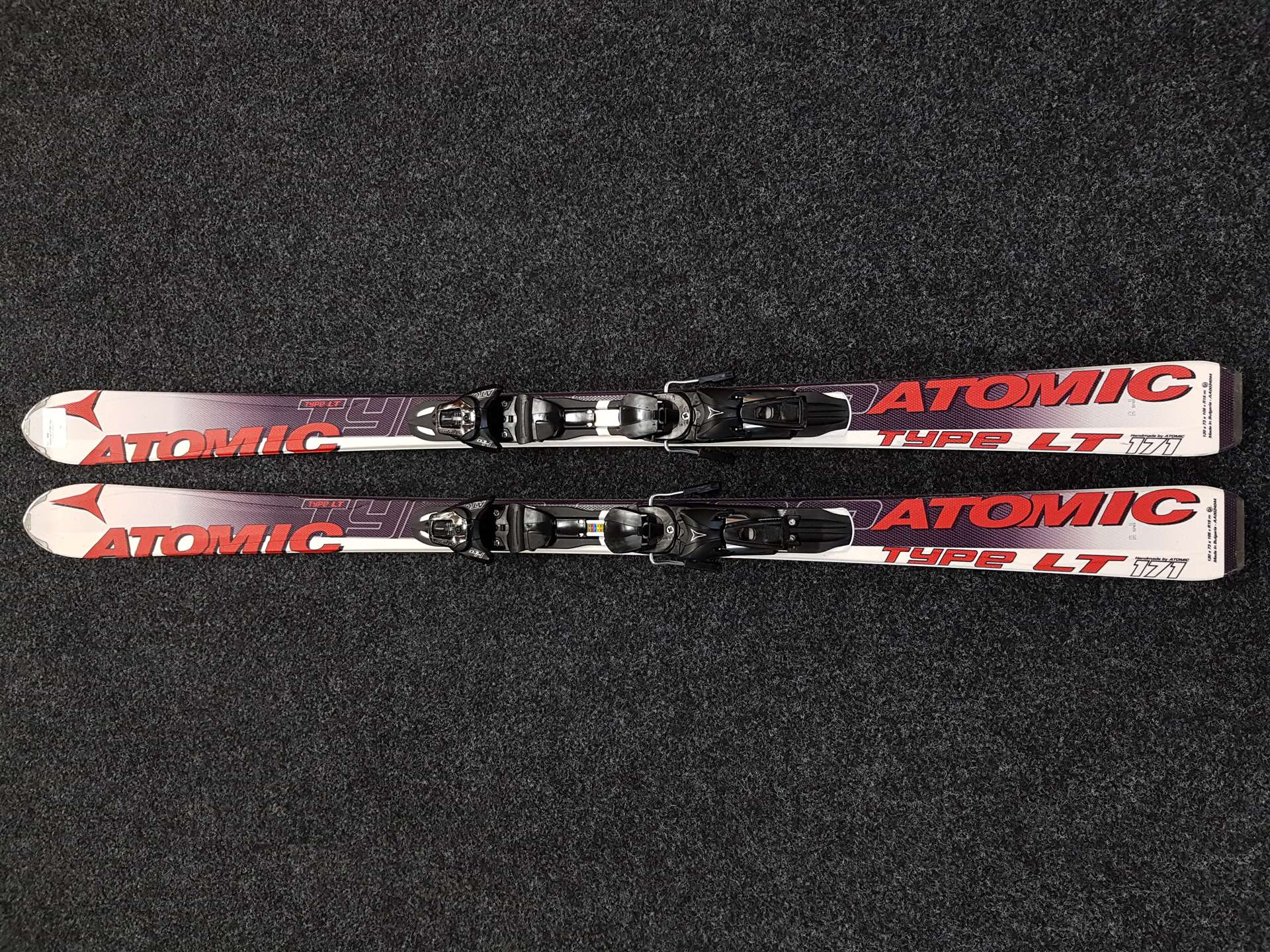 Použité lyže ATOMIC Type LT + viazanie Atomic 10