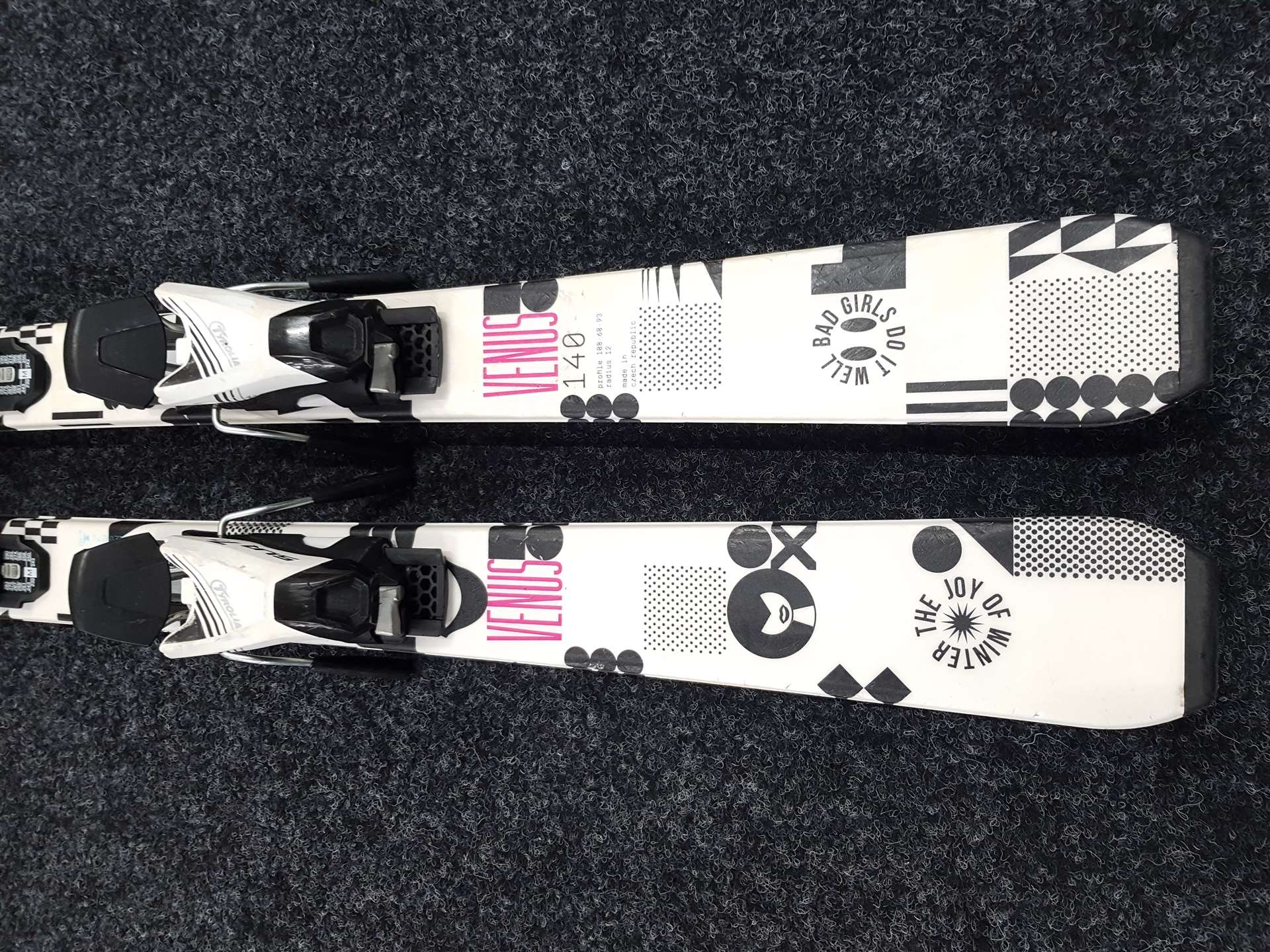 Použité lyže SPORTEN Venus + viazanie Tyrolia SLR 7.5