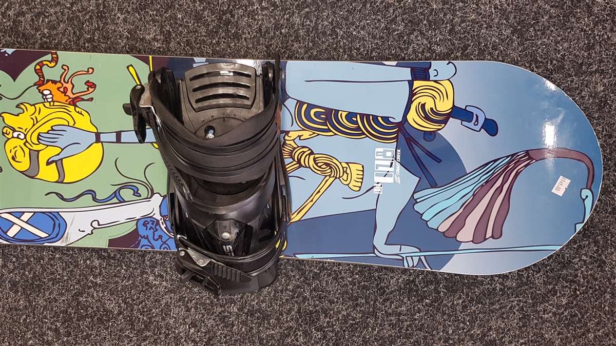 Bazárový snowboard Crazy Creek