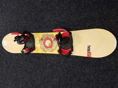 Použitý snowboard HEAD  + viazanie Salomon The Future veľkosť XS/S