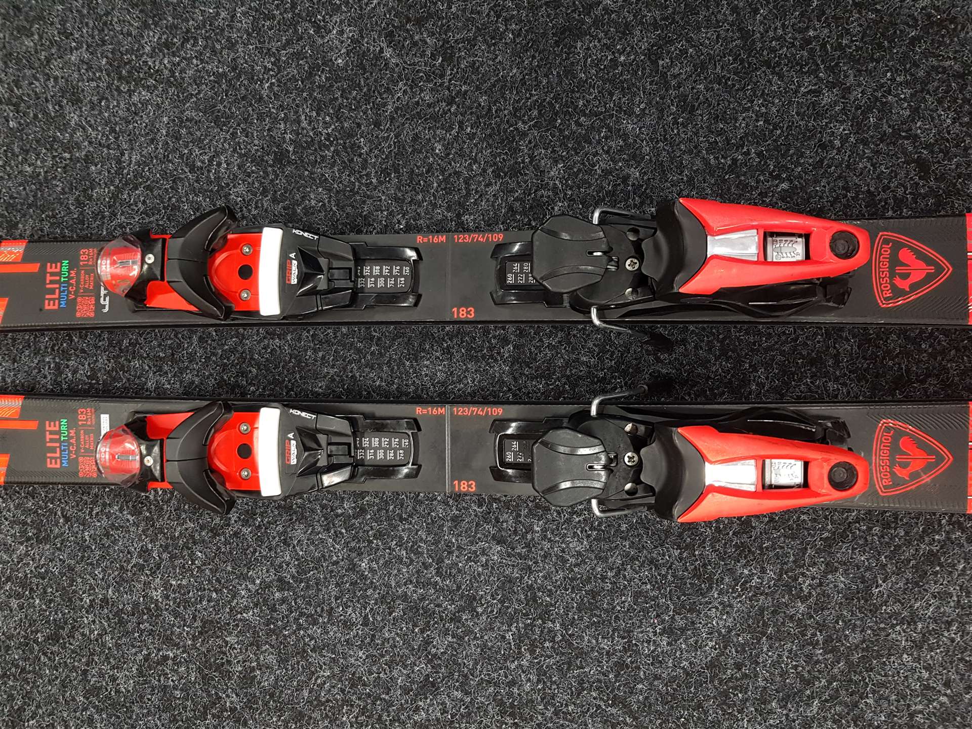 Použité lyže ROSSIGNOL Hero Elite MT TI E16 + viazanie Look NX 12
