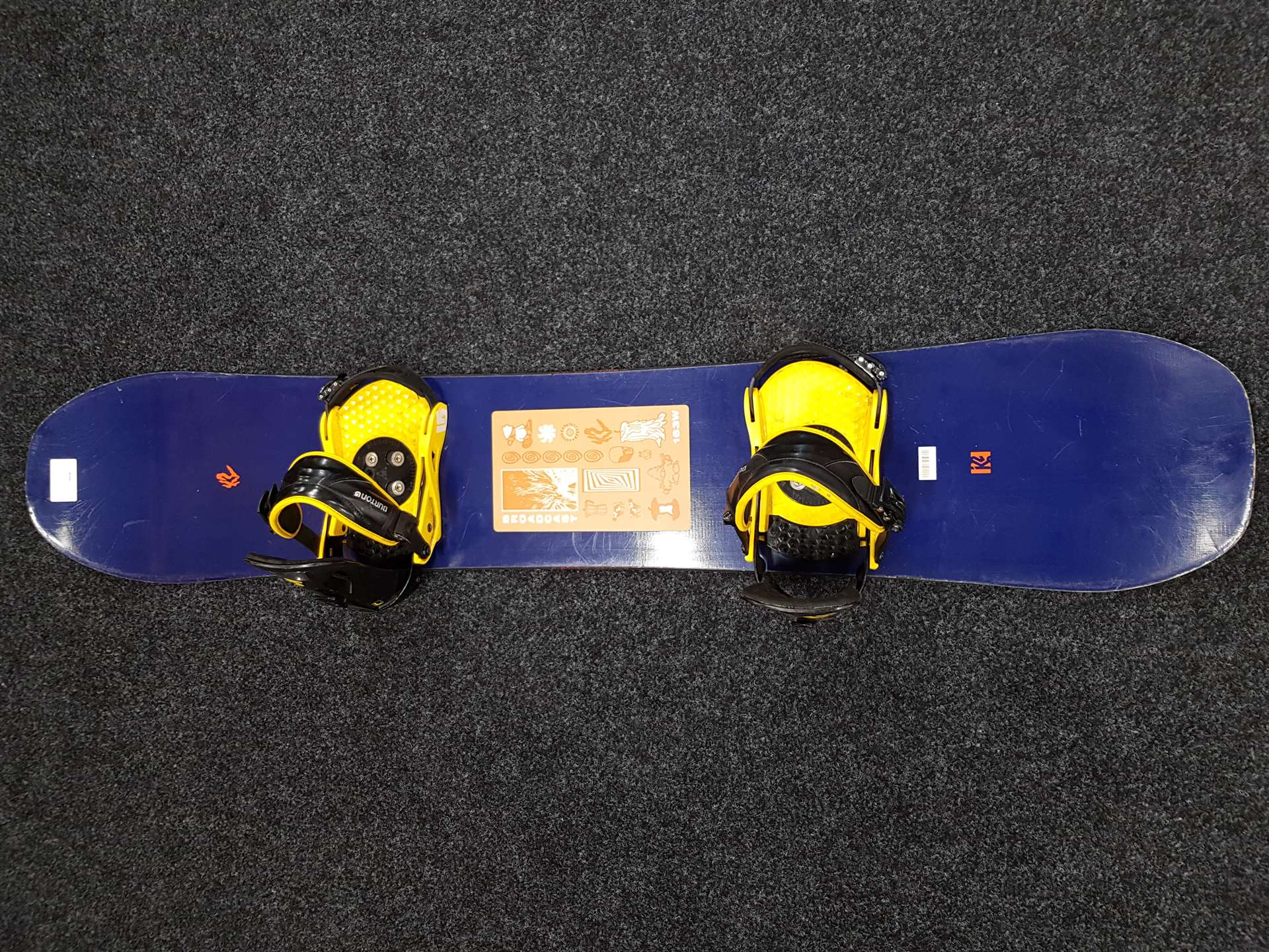 Použitý snowboard K2 Broadcast + viazanie Burton L