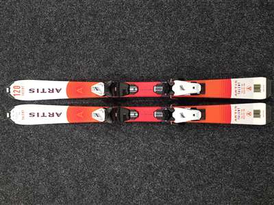 Použité detské lyže ARTIS Talent 120 + viazanie Tyrolia SLR 4,5