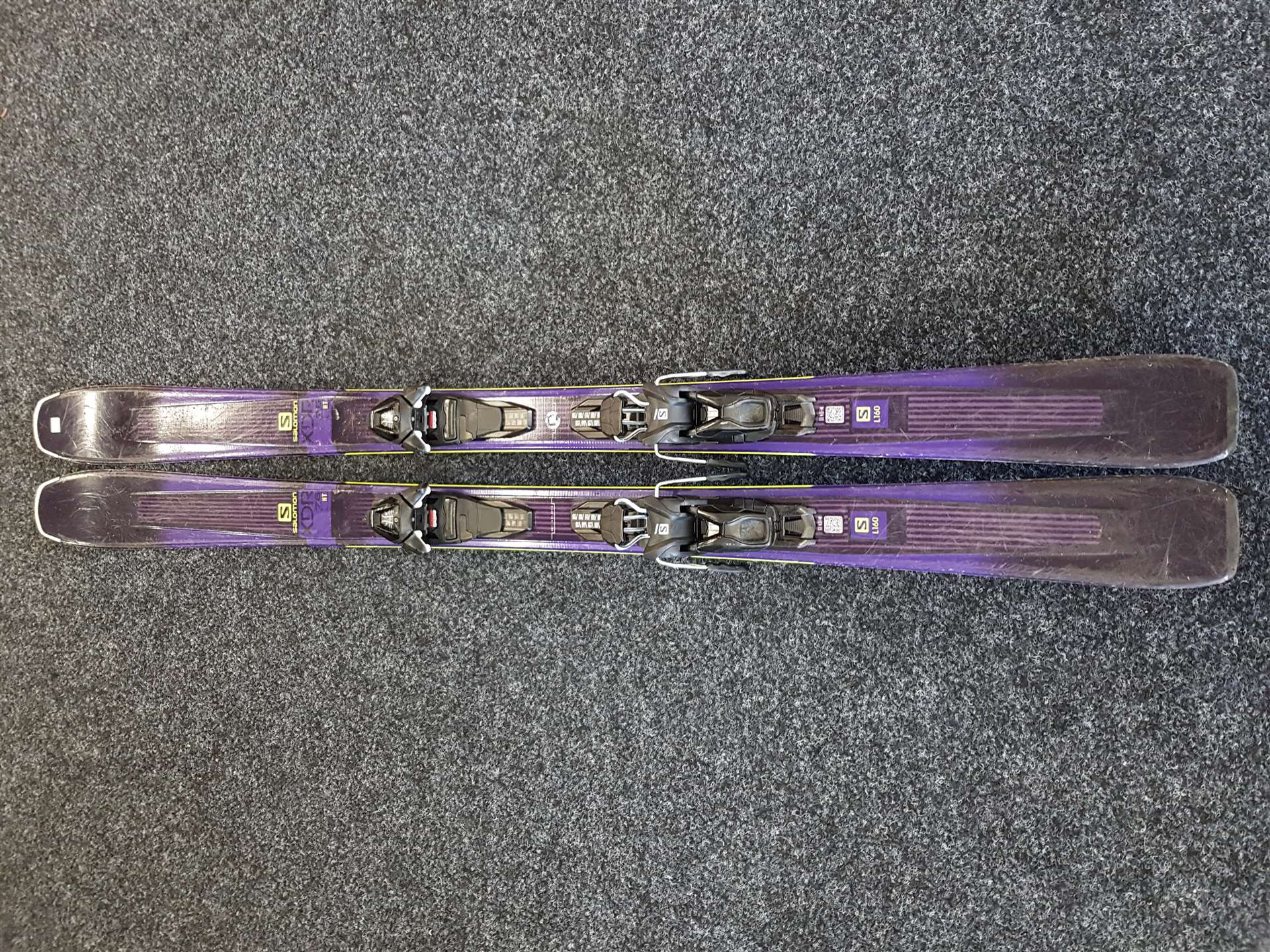 Použité lyže SALOMON XDR 76 HT + viazanie Salomon L10