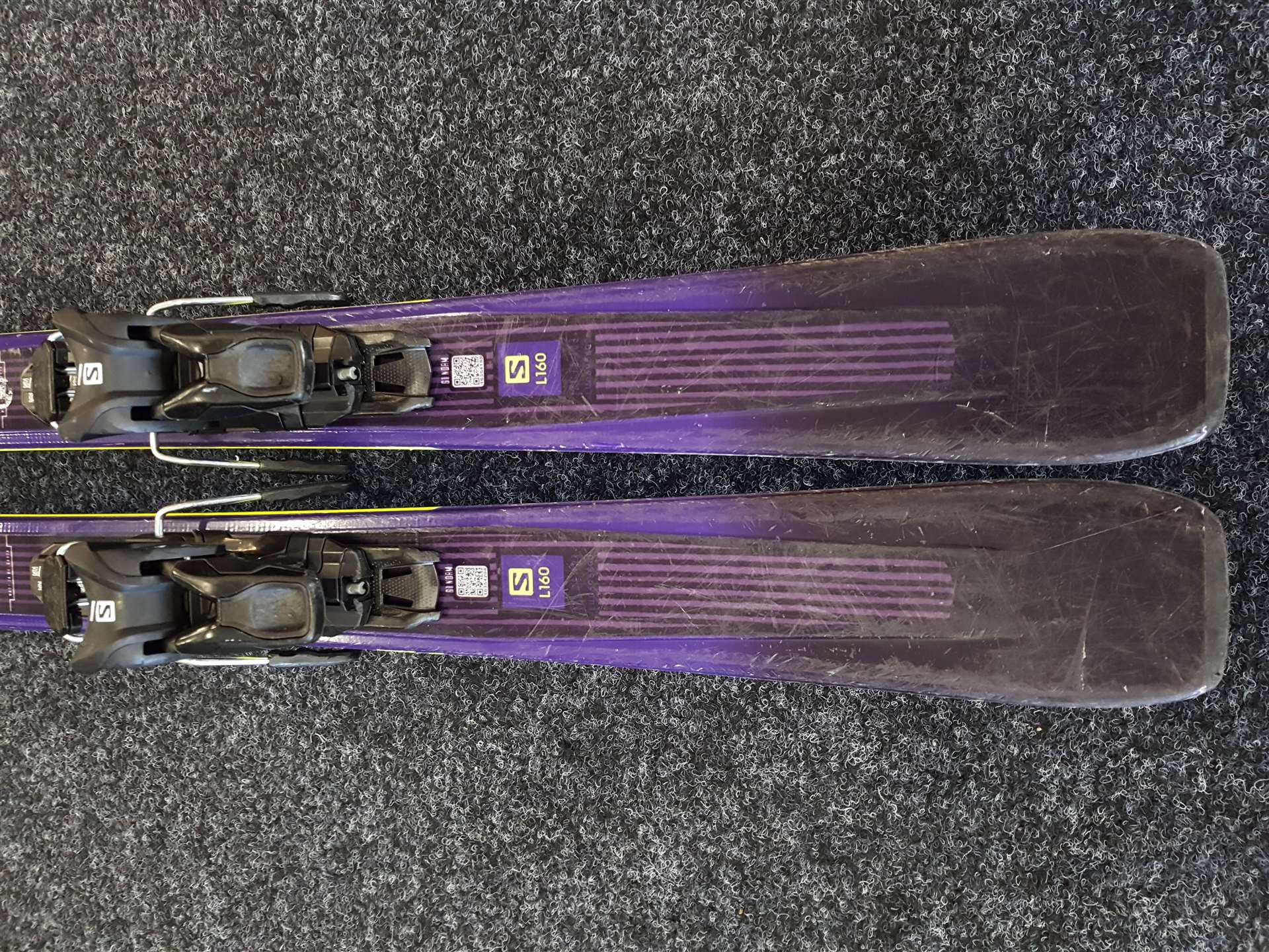 Použité lyže SALOMON XDR 76 HT + viazanie Salomon L10