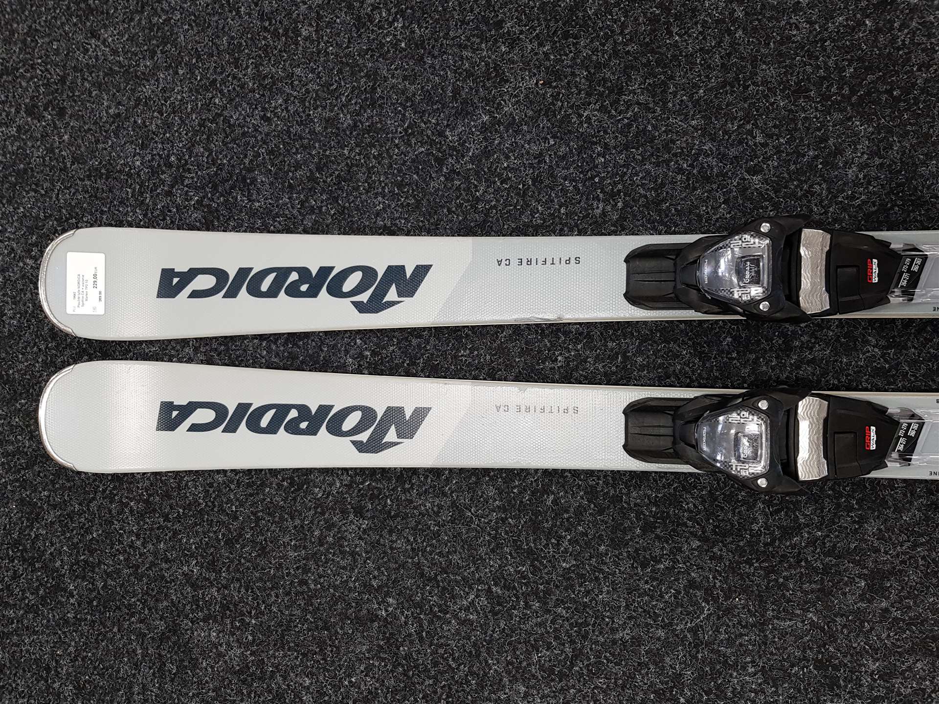 Použité lyže NORDICA Spitfire CA + viazanie Marker TP2 10