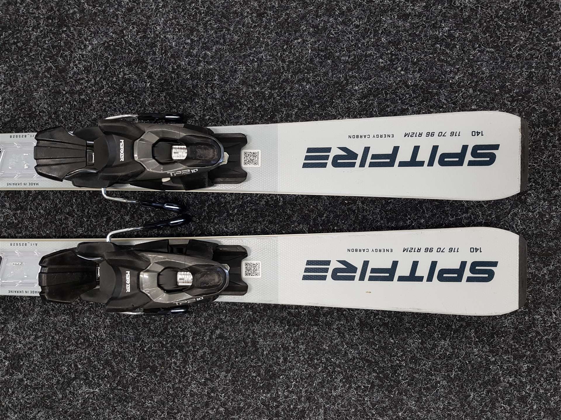Použité lyže NORDICA Spitfire CA + viazanie Marker TP2 10