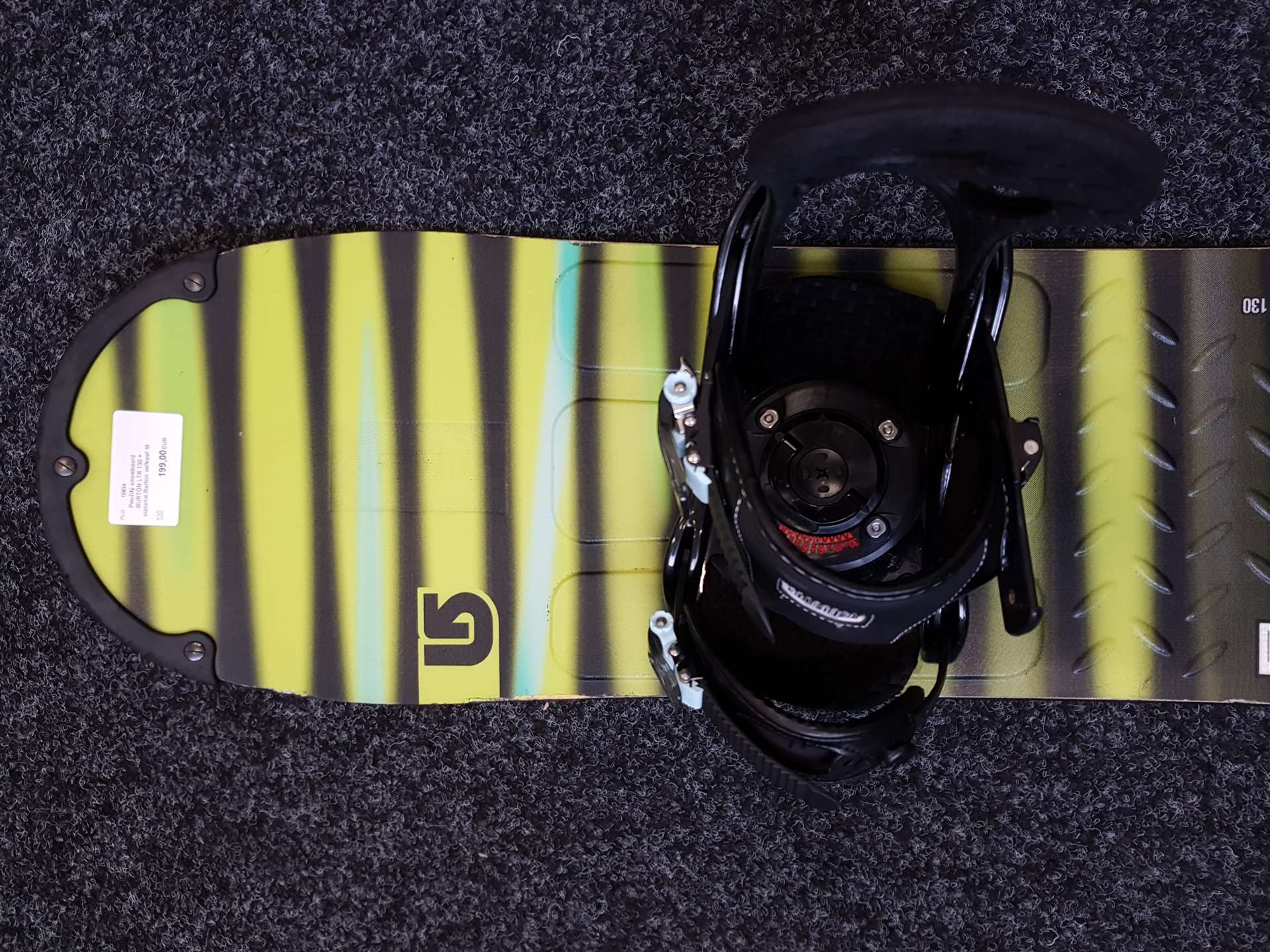 Použitý snowboard BURTON LTR 130 + viazanie Burton veľkosť M