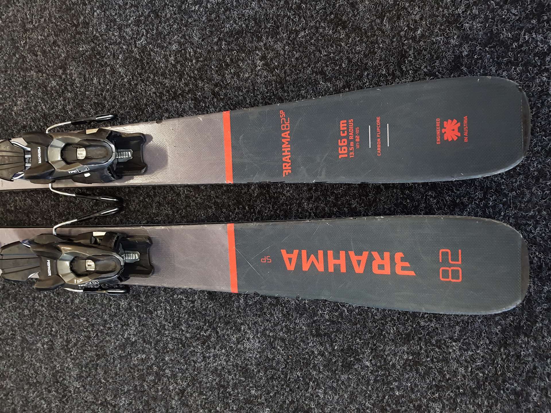 Použité lyže BLIZZARD Brahma 82 SP + viazanie Marker TPC 10