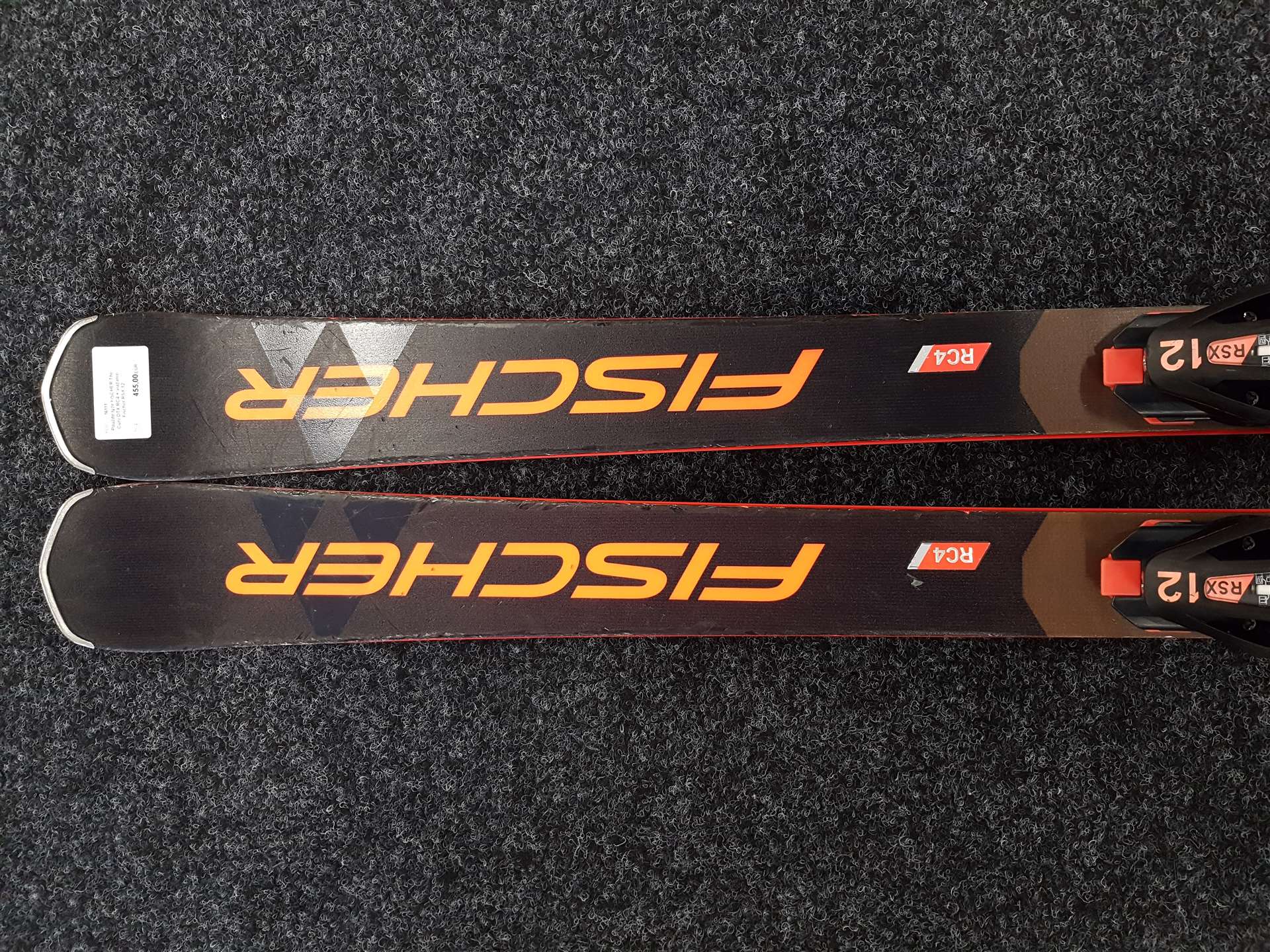 Použité lyže FISCHER The Curv DTX RC4 + viazanie Fischer RSX 12