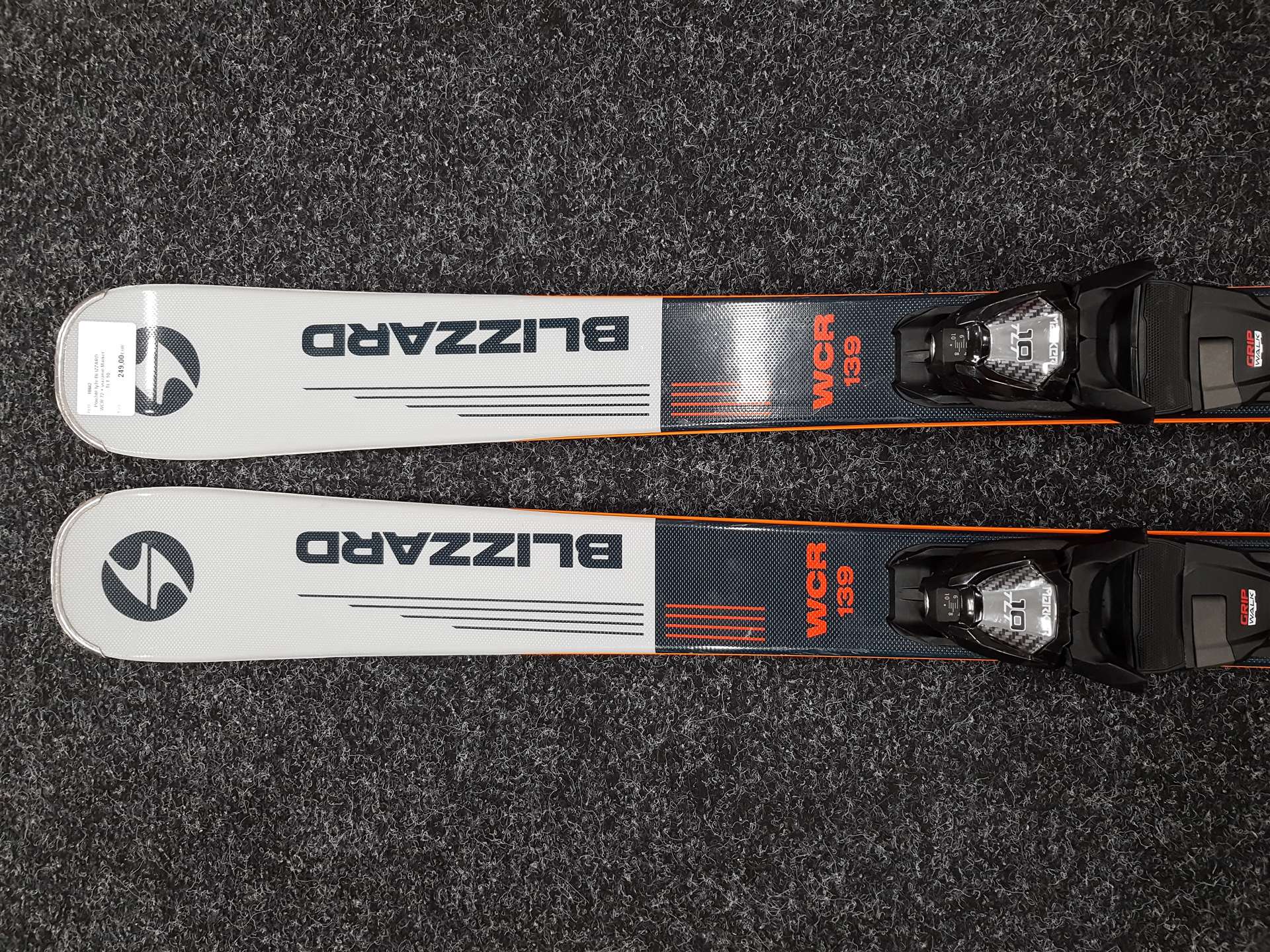 Použité lyže BLIZZARD WCR 72 + viazanie Marker TLT 10