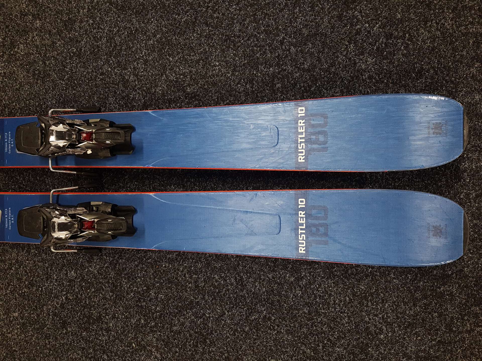 Použité lyže freeride BLIZZARD RUSTLER 10