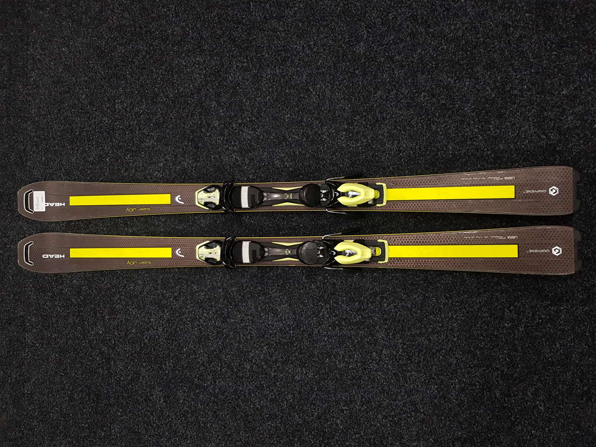 Použité lyže HEAD Super Joy + viazanie Head Joy 11