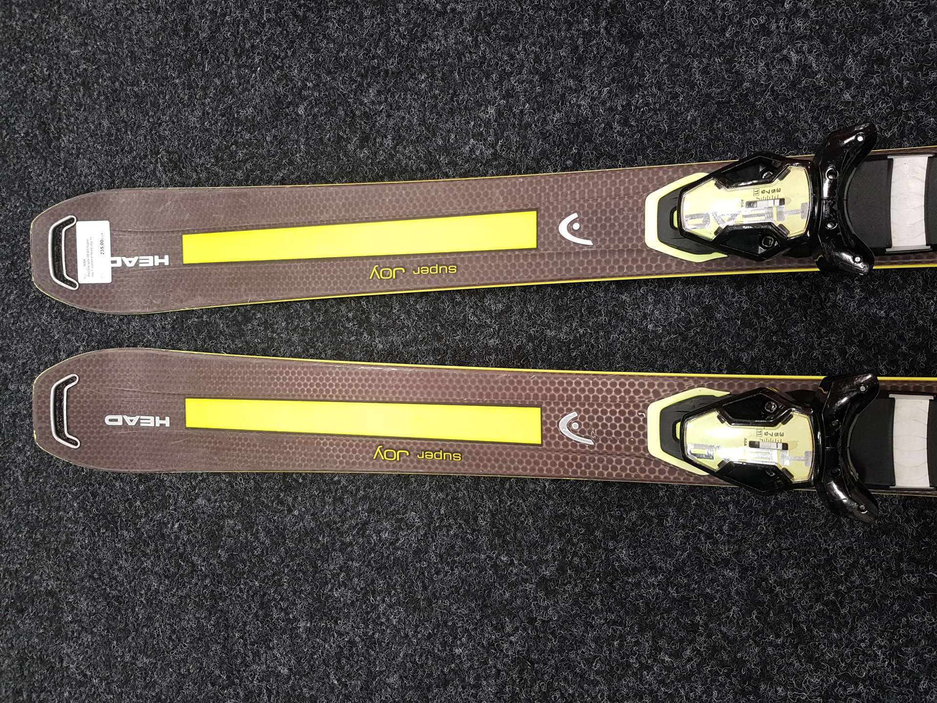 Použité lyže HEAD Super Joy + viazanie Head Joy 11
