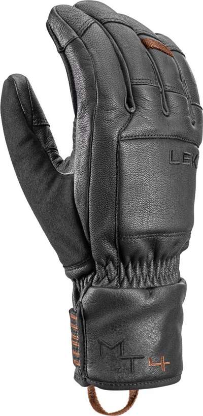 Rukavice LEKI Montera Prime, black-dark brown