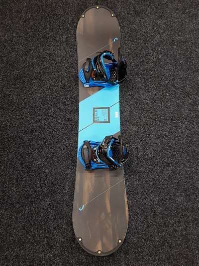 Použitý snowboard HEAD Rocka 4D + viazanie Burton veľkost S