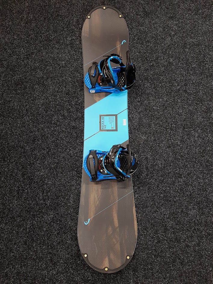 Použitý snowboard HEAD Rocka 4D + viazanie Burton veľkost S