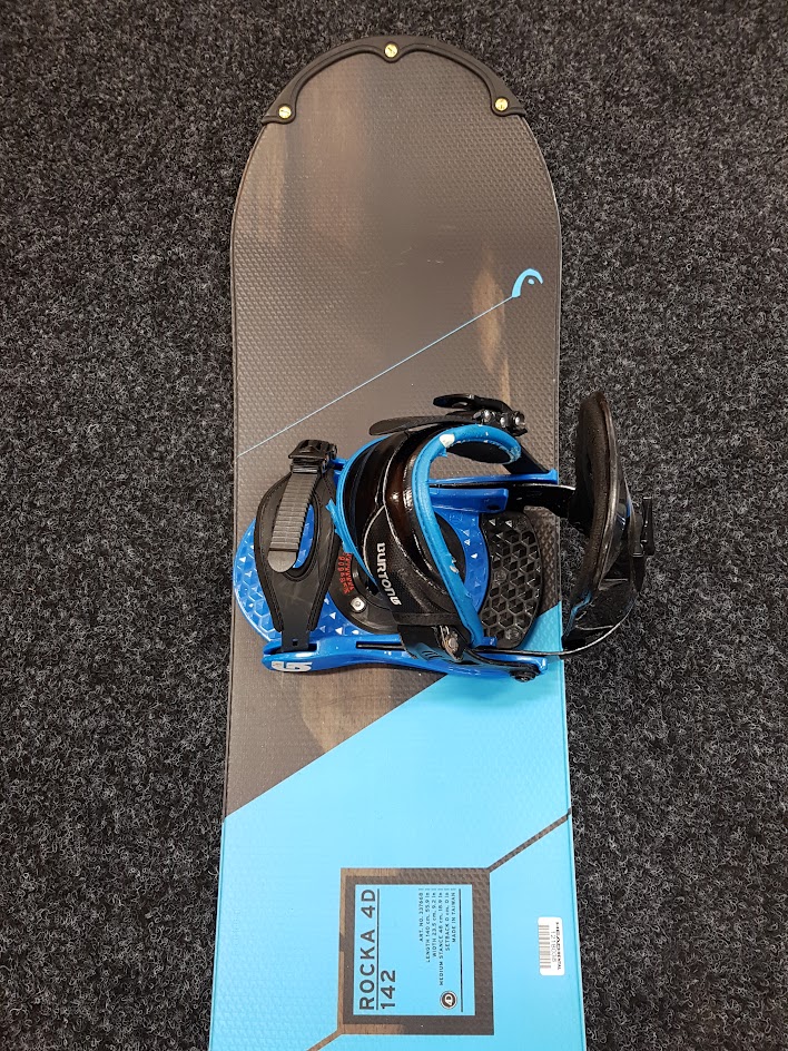 Použitý snowboard HEAD Rocka 4D + viazanie Burton veľkost S