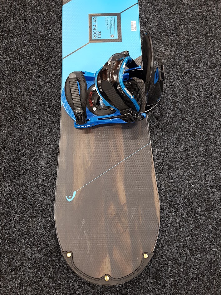 Použitý snowboard HEAD Rocka 4D + viazanie Burton veľkost S