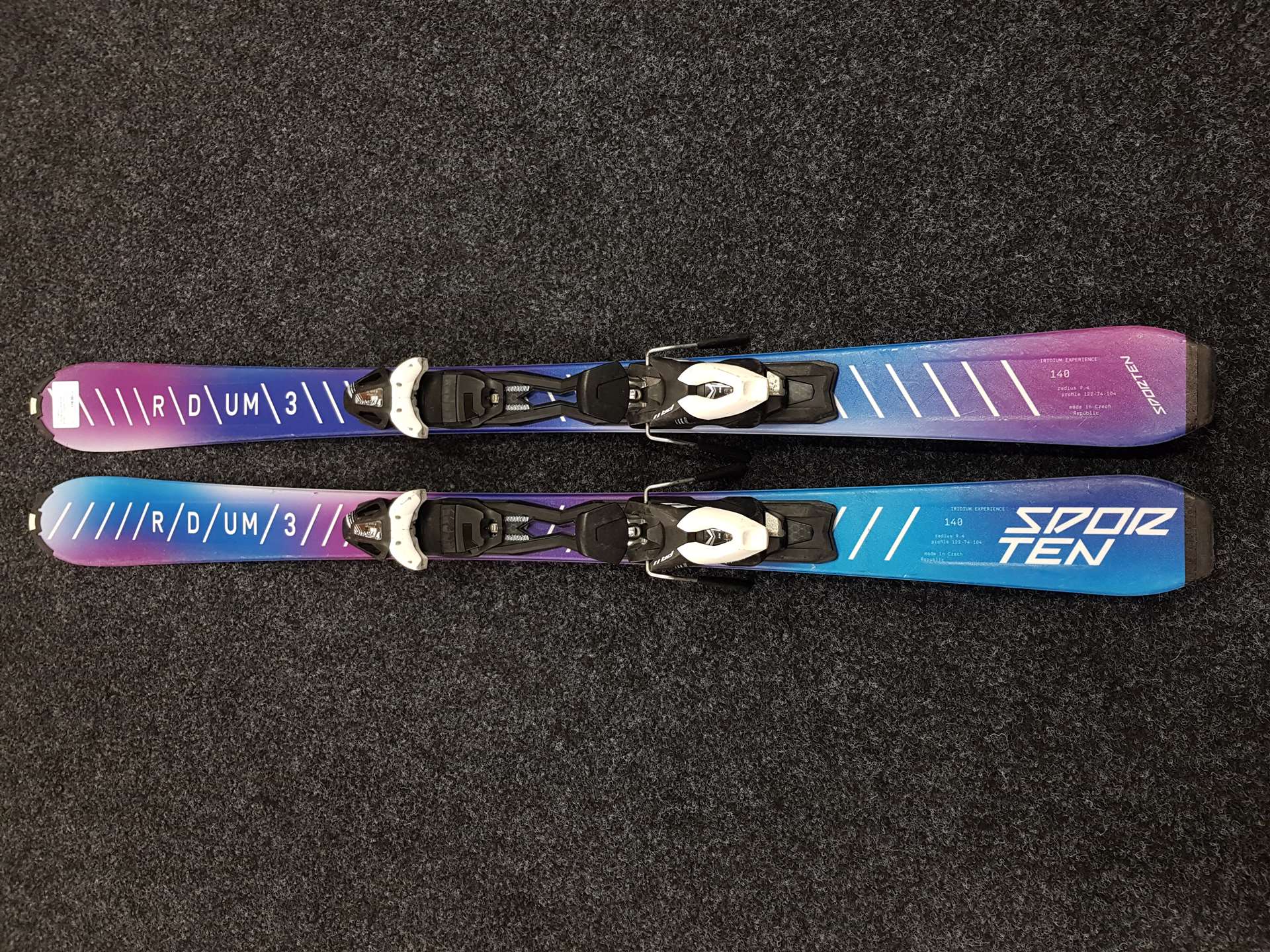 Použité lyže SPORTEN RDUM 3 + viazanie Tyrolia 11.0