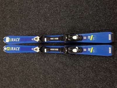 Použité detské lyže SALOMON S/Race + viazanie Salomon 4.5