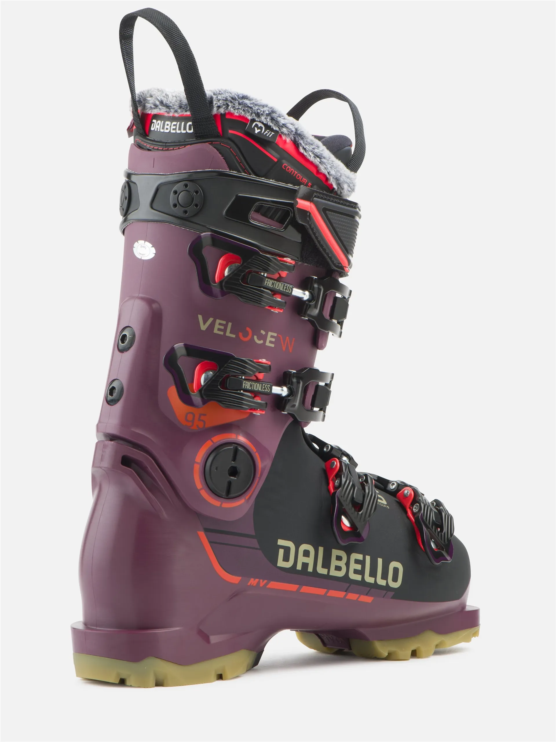 lyžiarky Dalbello VELOCE 95 MV W berry/black