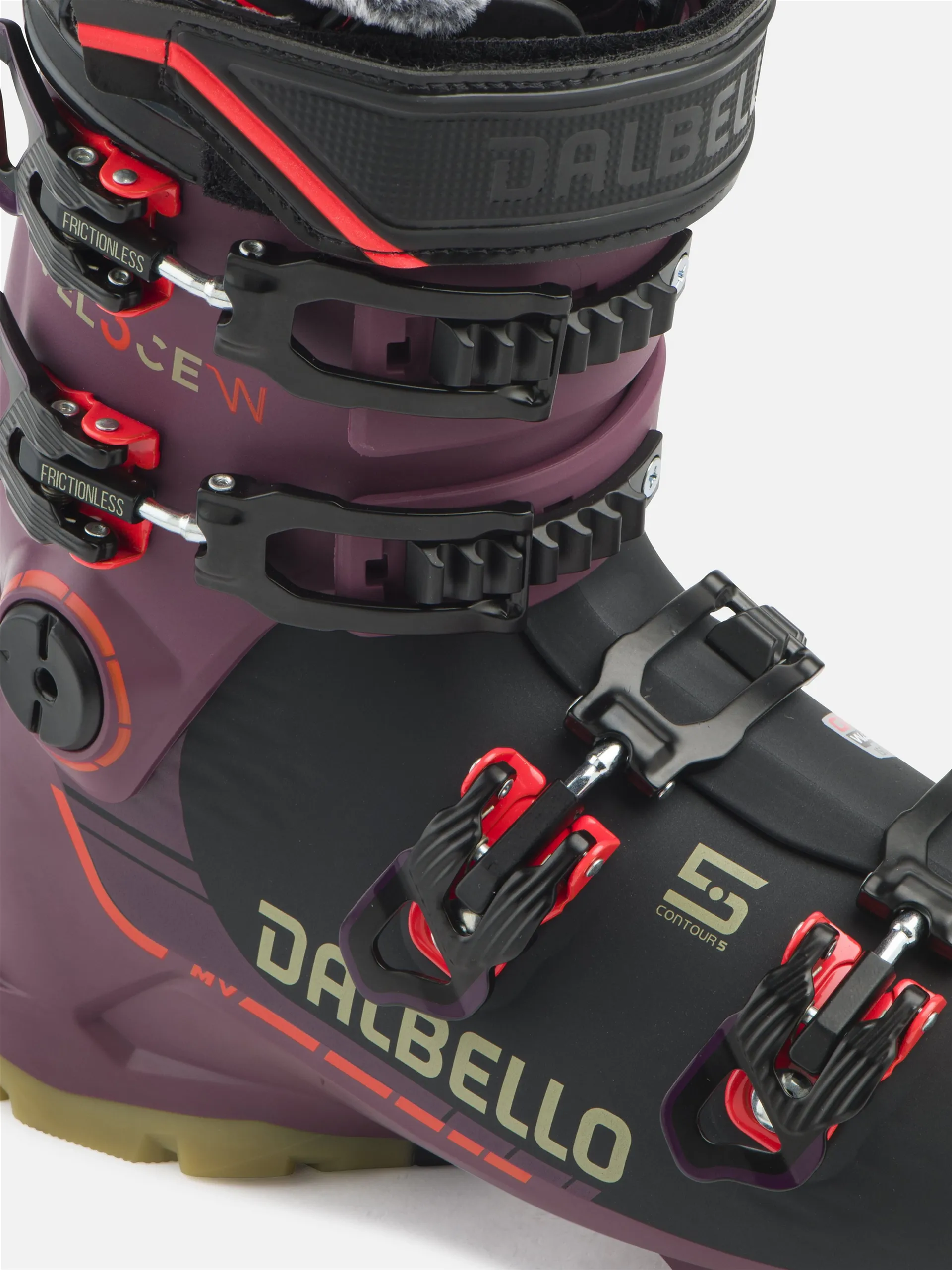 lyžiarky Dalbello VELOCE 95 MV W berry/black