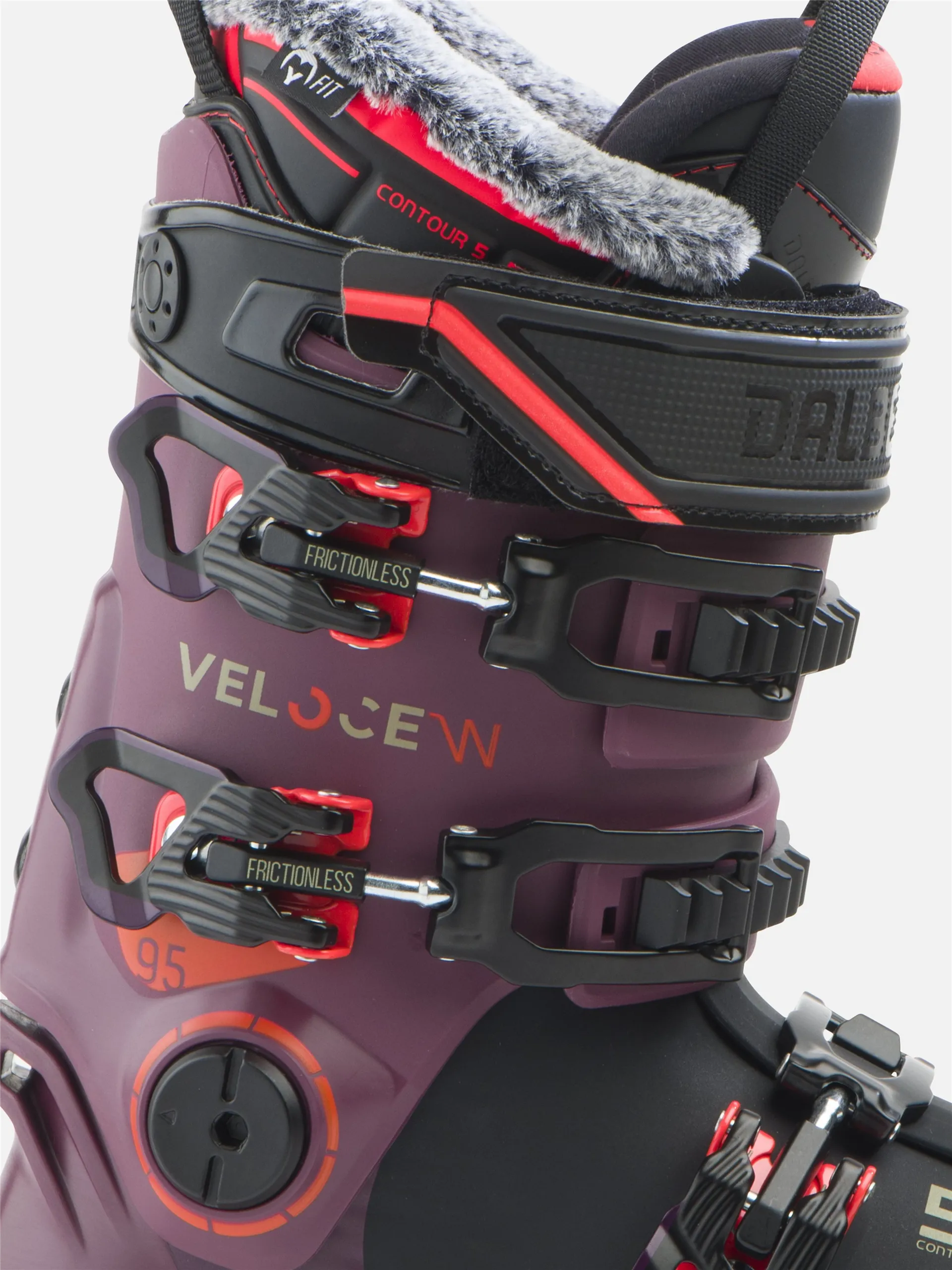lyžiarky Dalbello VELOCE 95 MV W berry/black