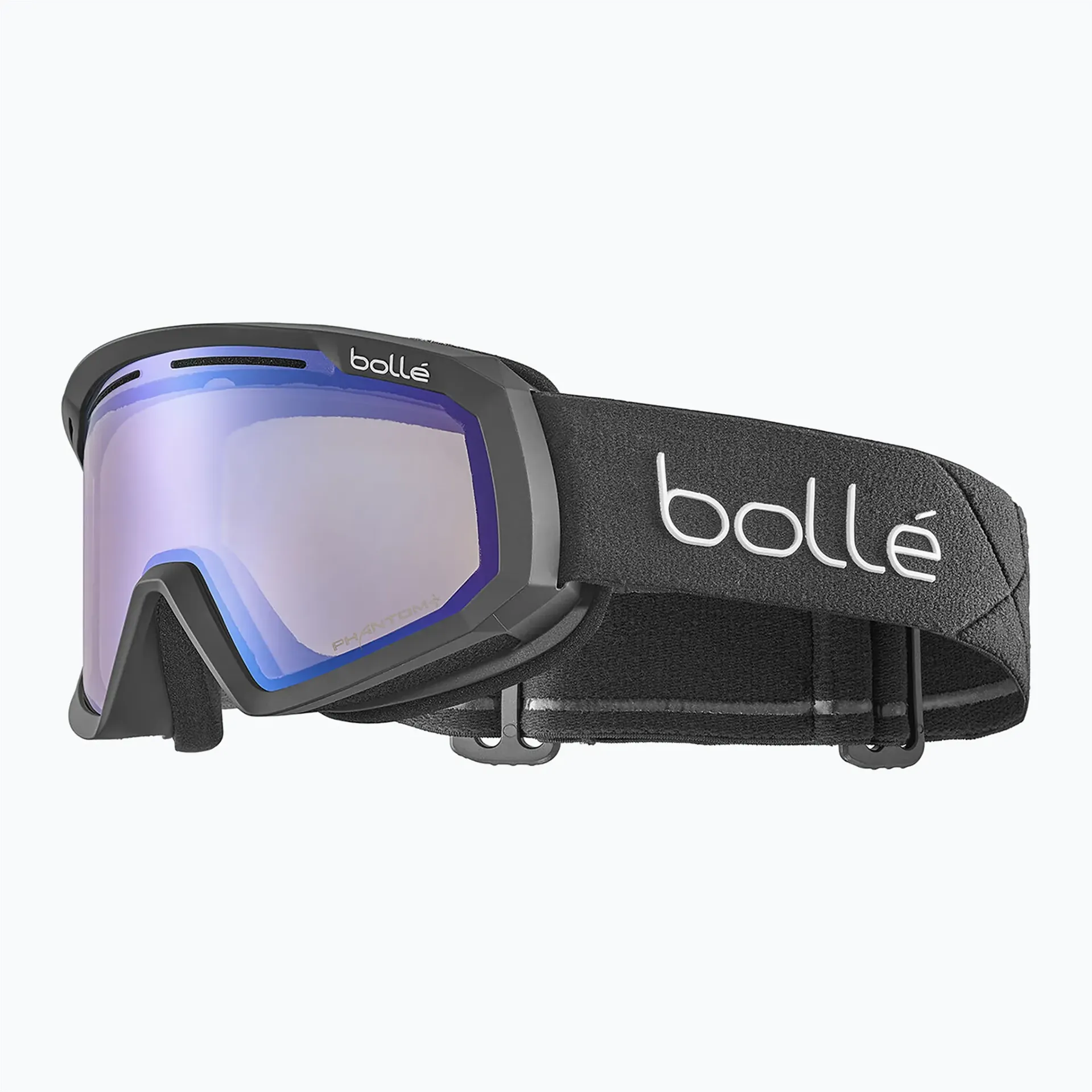 Fotochromatické a polarizačné okuliare Bollé Y7 OTG Black Matte - Phantom+ Blue Semi Polarized Photo