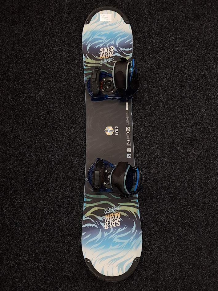 Použitý snowboard SALOMON Liberty + viazanie Burton veľkosť S/M