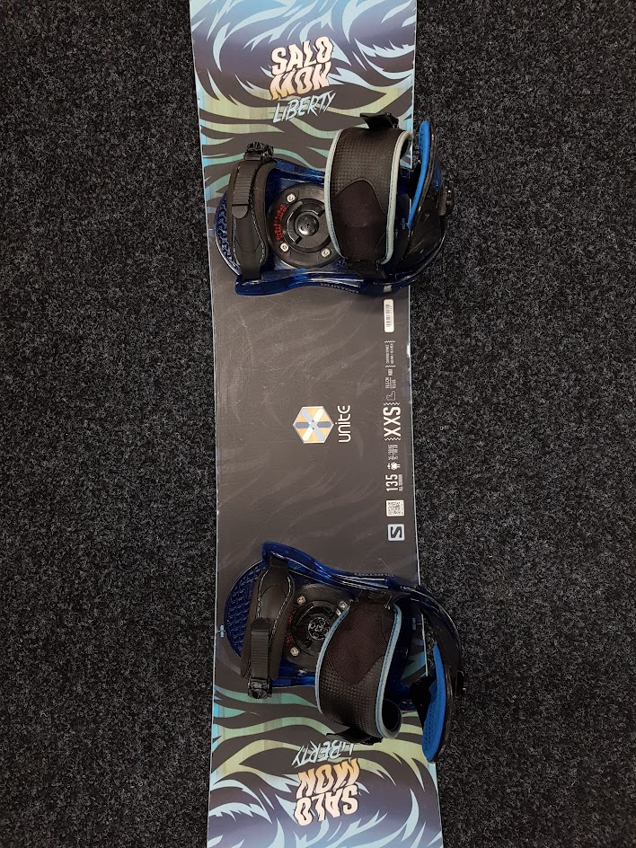 Použitý snowboard SALOMON Liberty + viazanie Burton veľkosť S/M