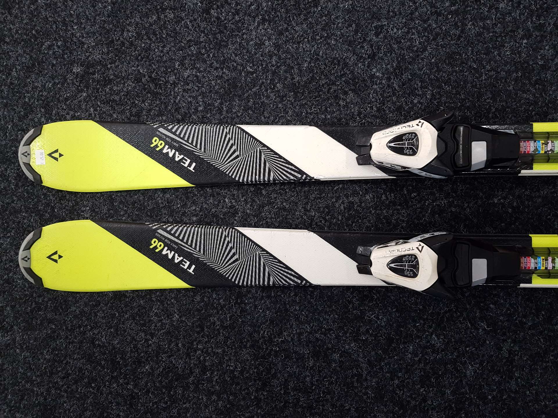 Použité lyže TECNOPRO Team 66 + viazanie Tecnopro T 7.5