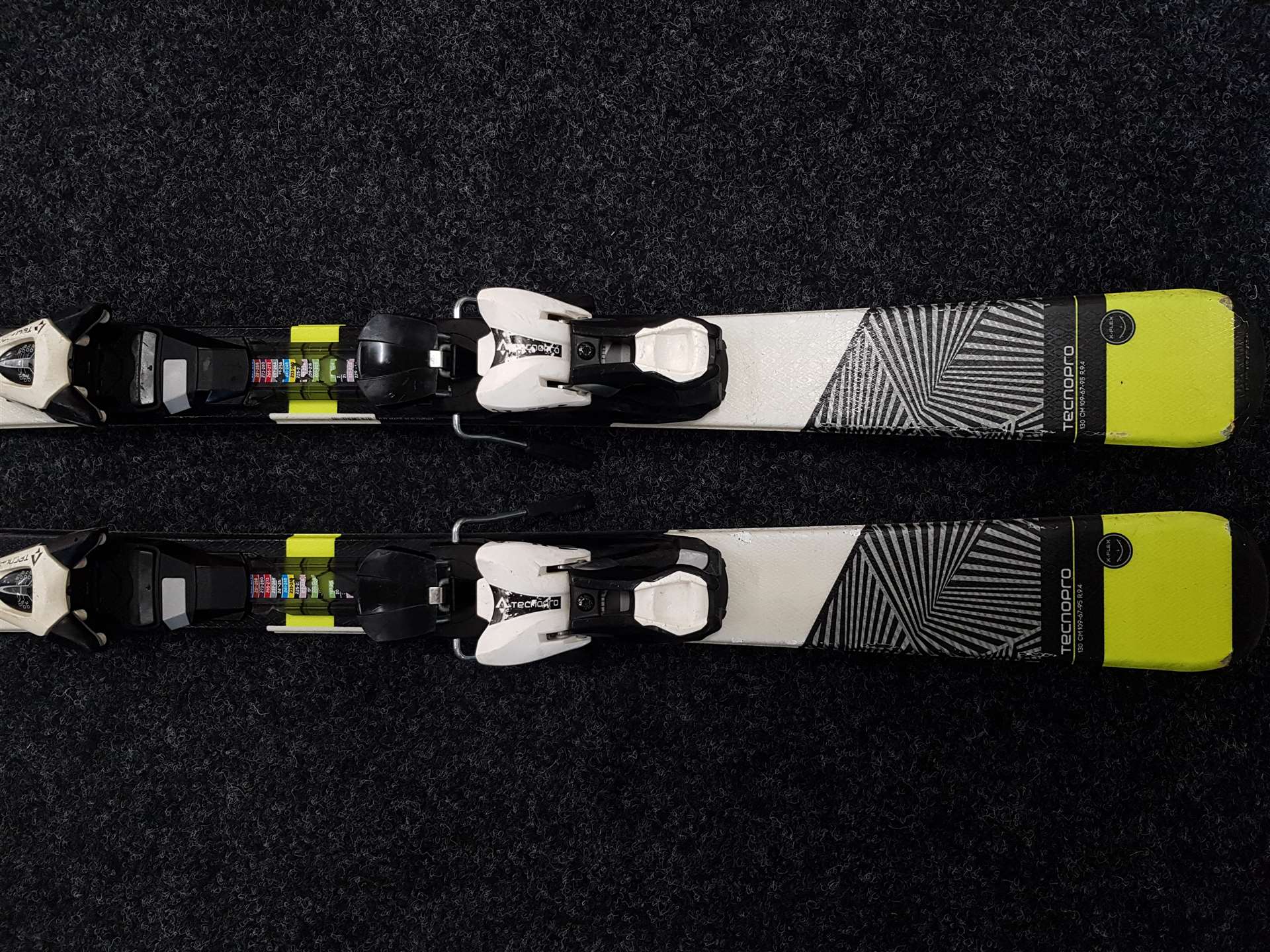 Použité lyže TECNOPRO Team 66 + viazanie Tecnopro T 7.5