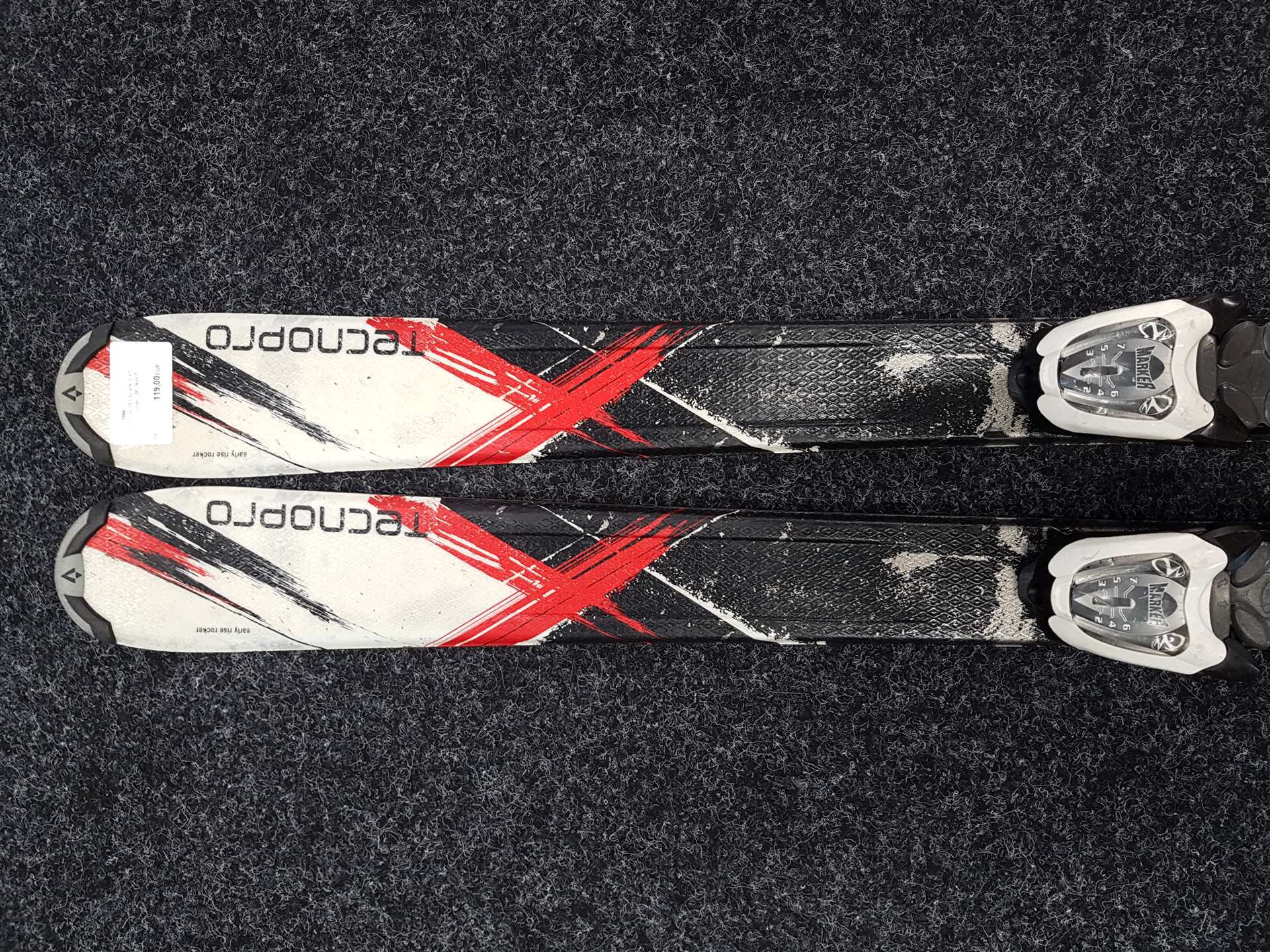 Použité lyže TECNOPRO XT Team + viazanie Marker 7