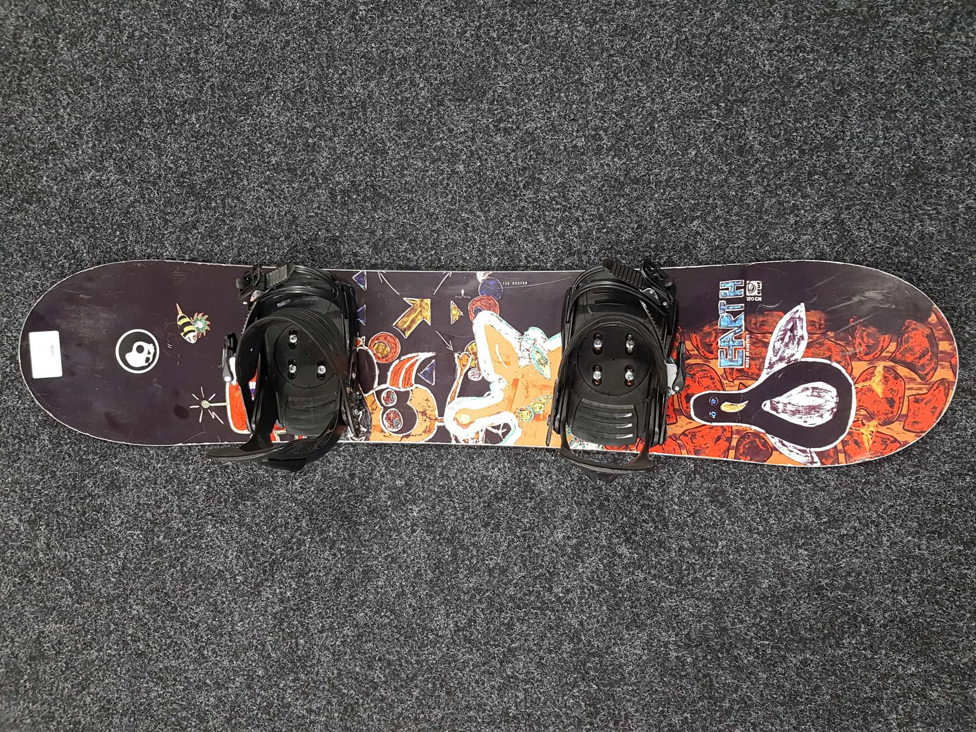 Použitý snowboard STUF Earth + viazanie SP S/M/L