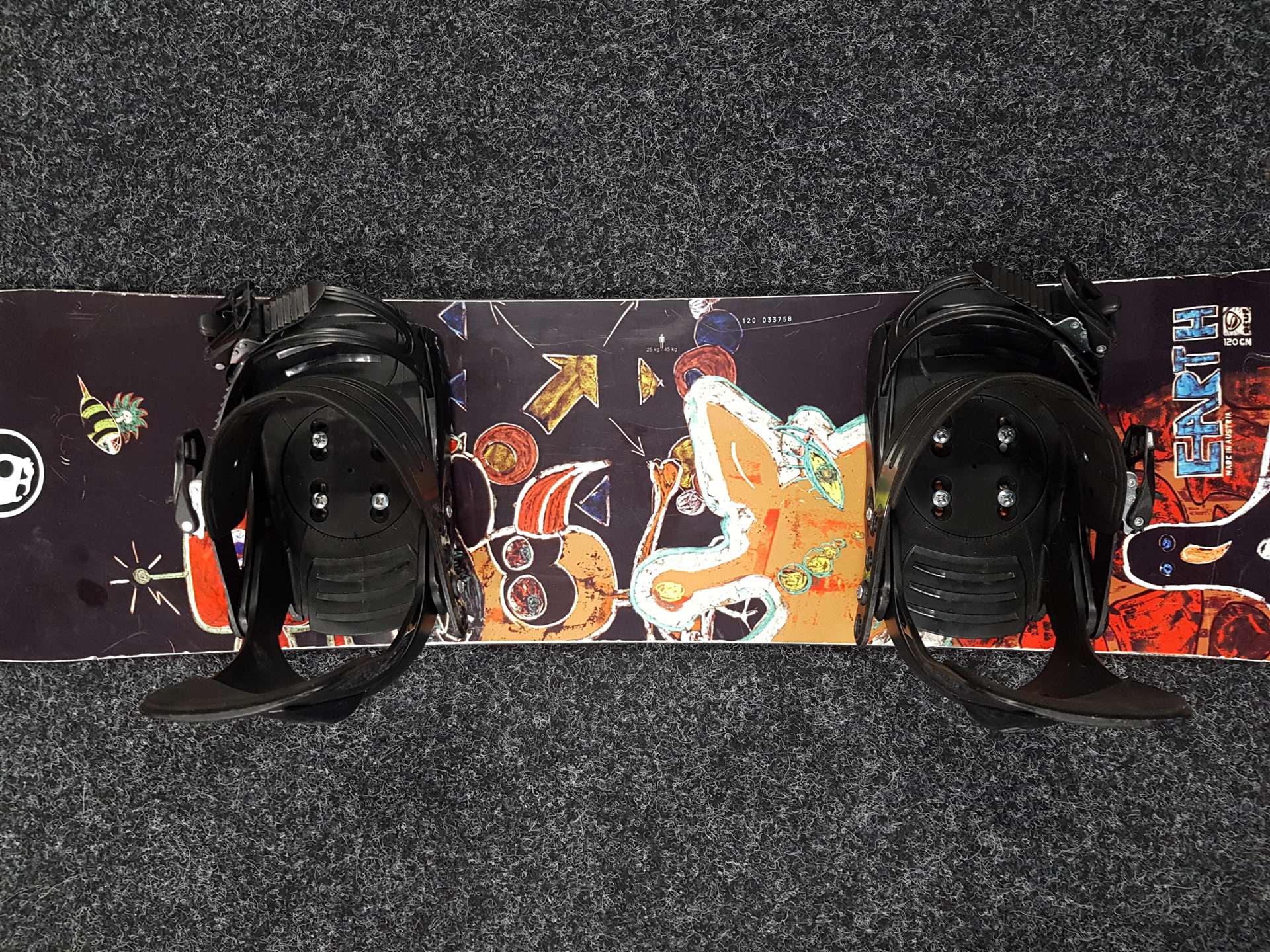 Použitý snowboard STUF Earth + viazanie SP S/M/L