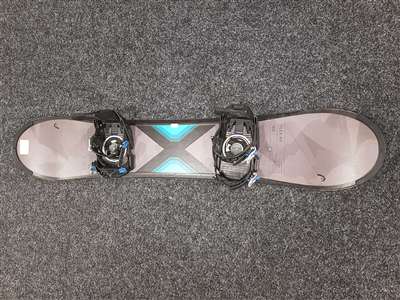 Použitý snowboard HEAD Flex 4D + viazanie Rossignol veľkosť S/M