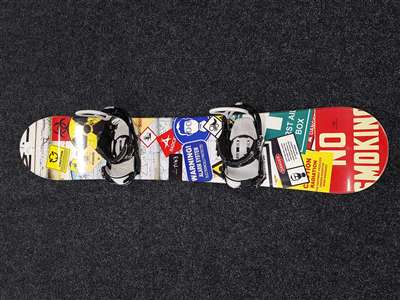 Použitý snowboard RADICAL Tag + viazanie  United veľkosť M/L