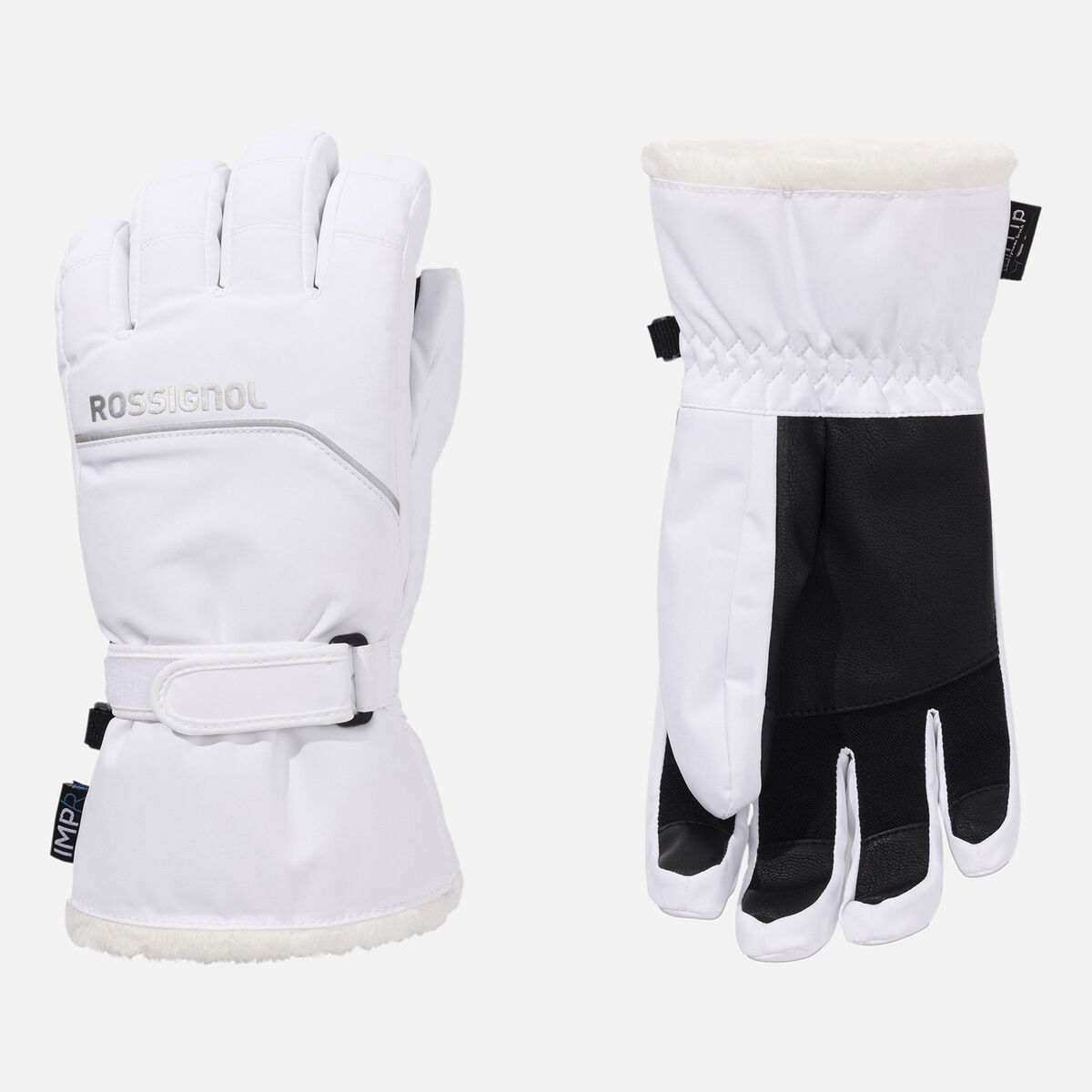 lyžiarske rukavice Rossignol W NOVA IMPR G iTip-WHITE