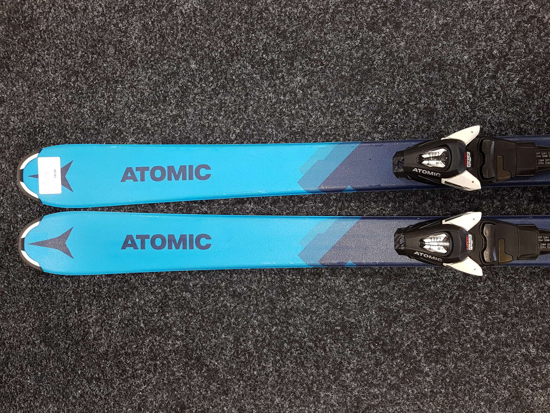 Použité lyže ATOMIC Vantage + viazanie Atomic C5