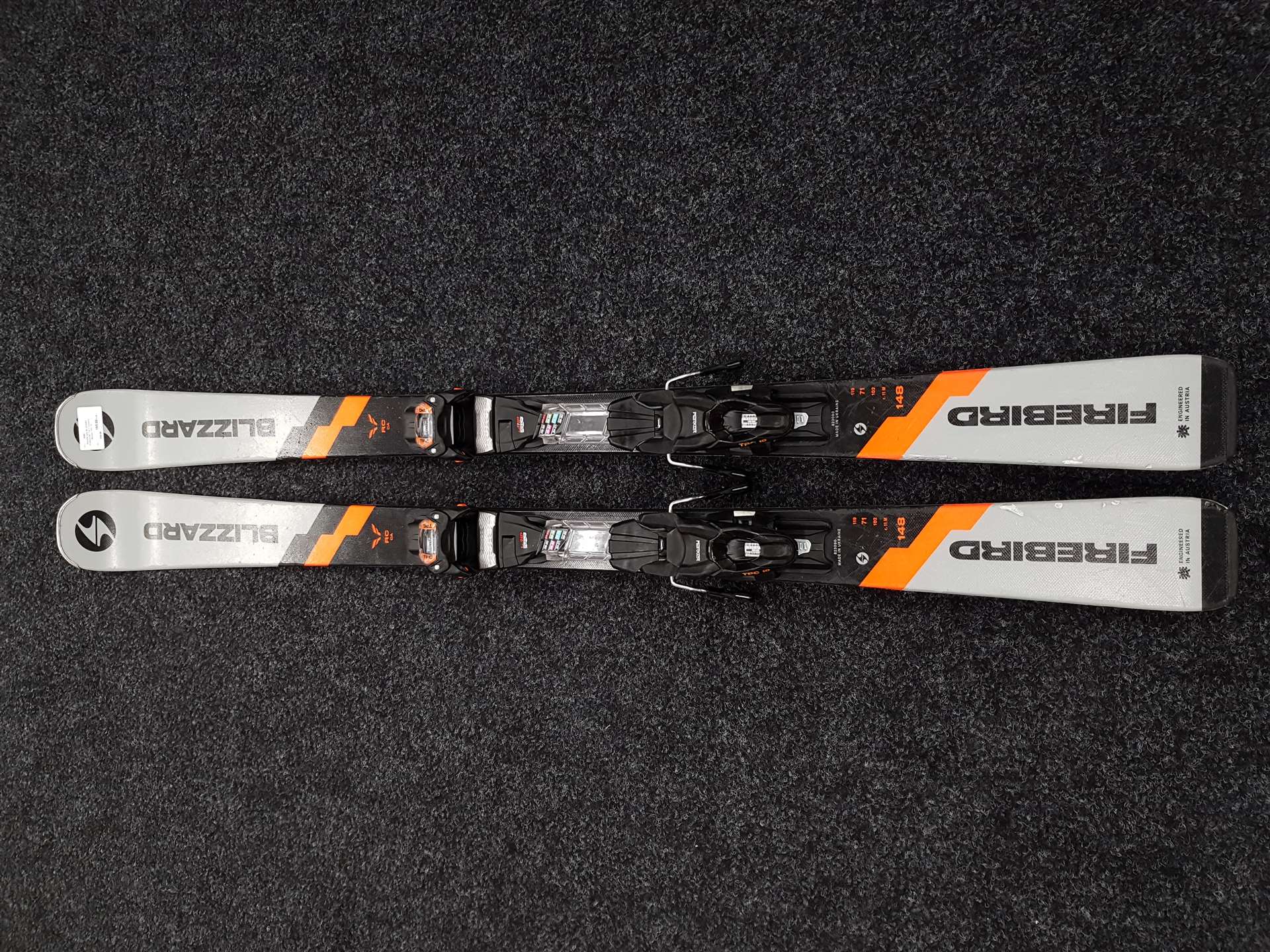 Použité lyže BLIZZARD Firebird RC CA + viazanie Marker TPC 10