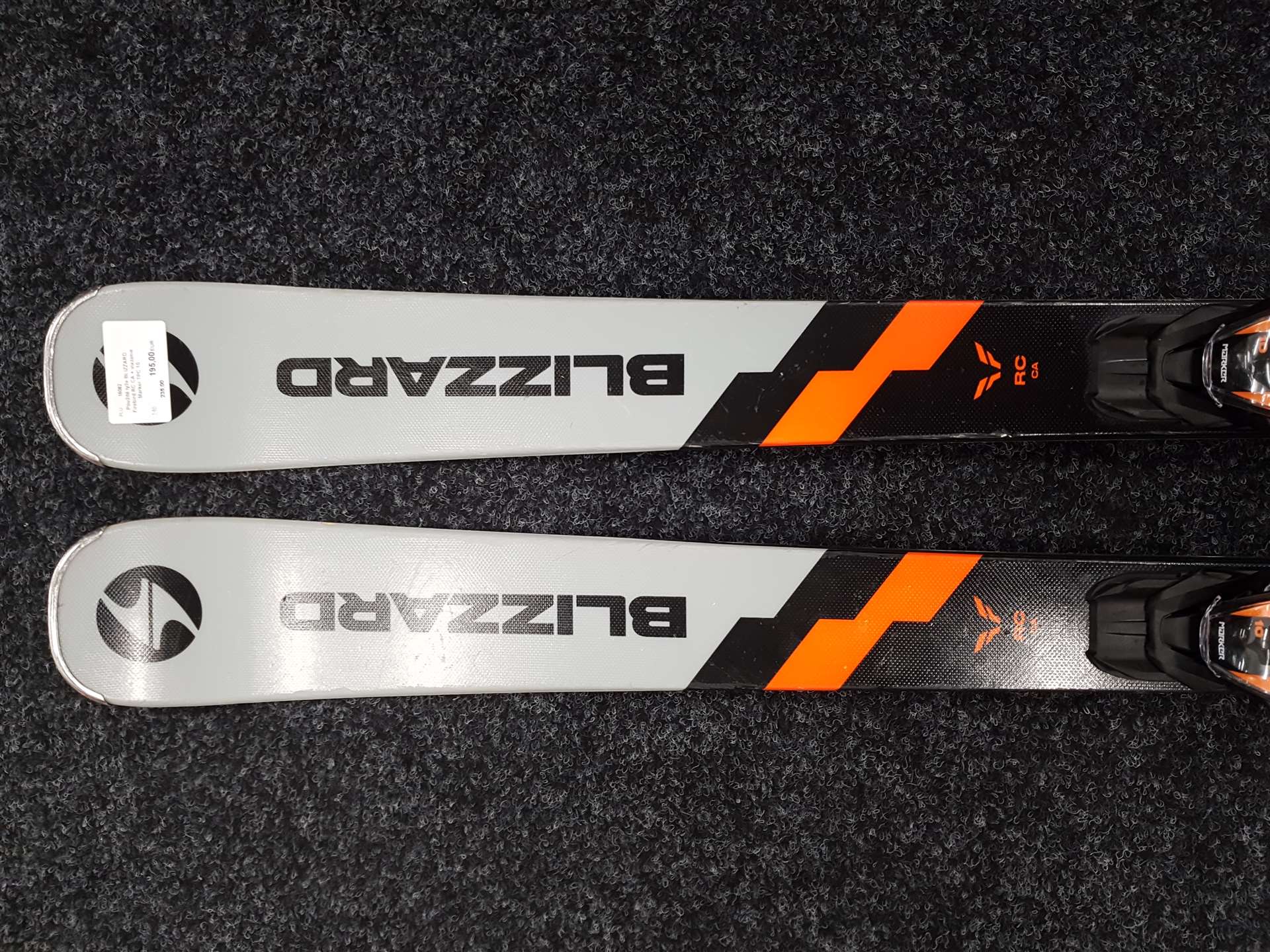 Použité lyže BLIZZARD Firebird RC CA + viazanie Marker TPC 10