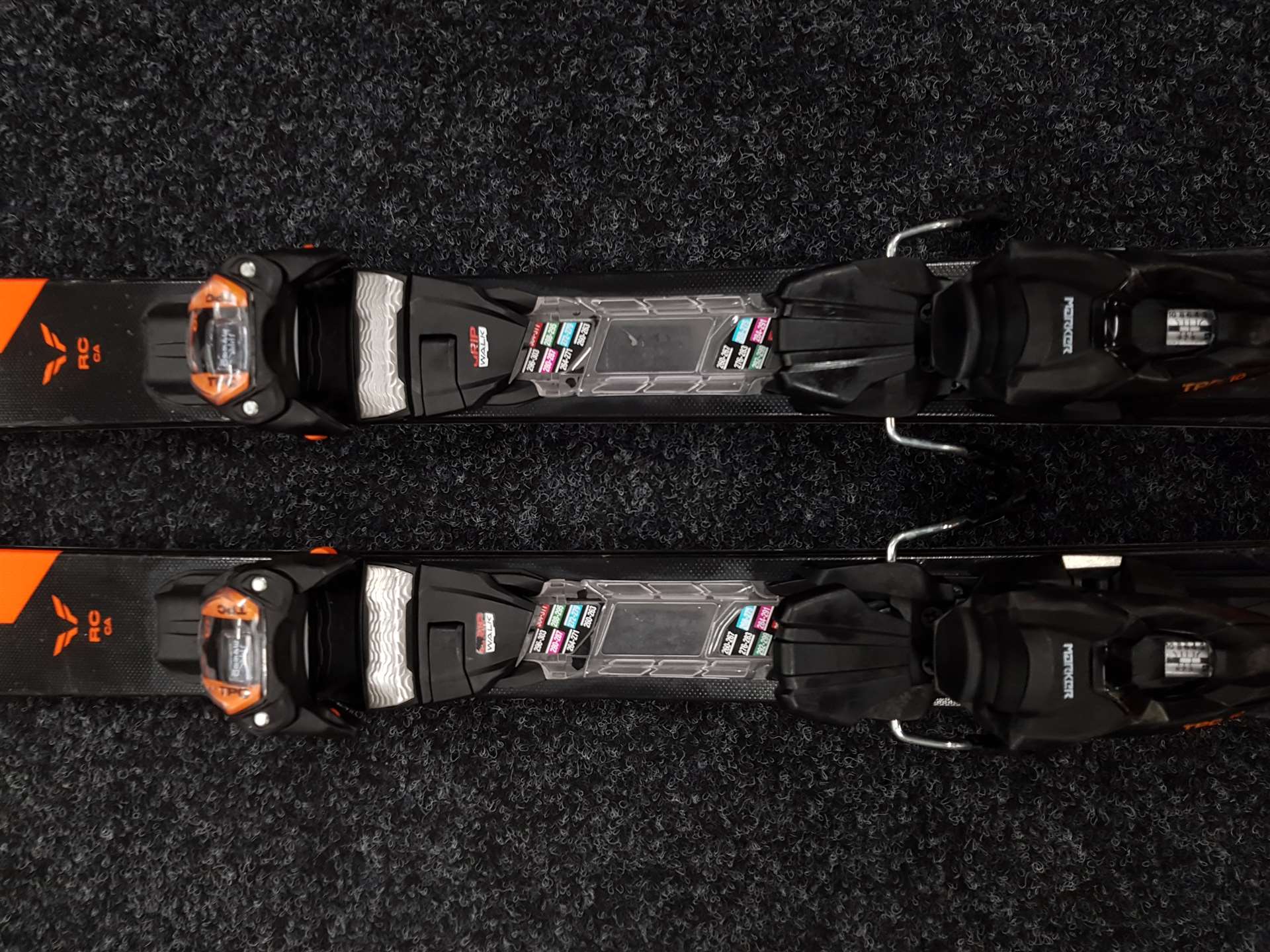 Použité lyže BLIZZARD Firebird RC CA + viazanie Marker TPC 10