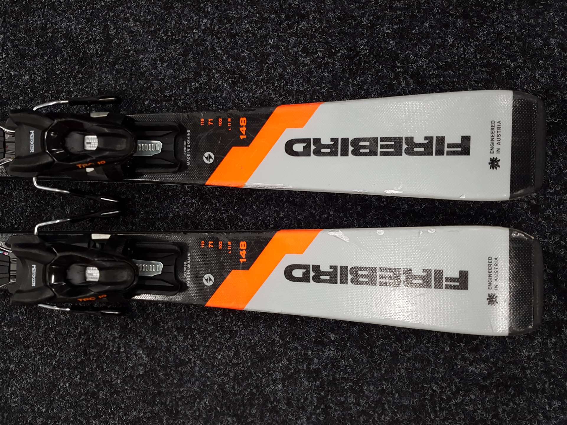 Použité lyže BLIZZARD Firebird RC CA + viazanie Marker TPC 10