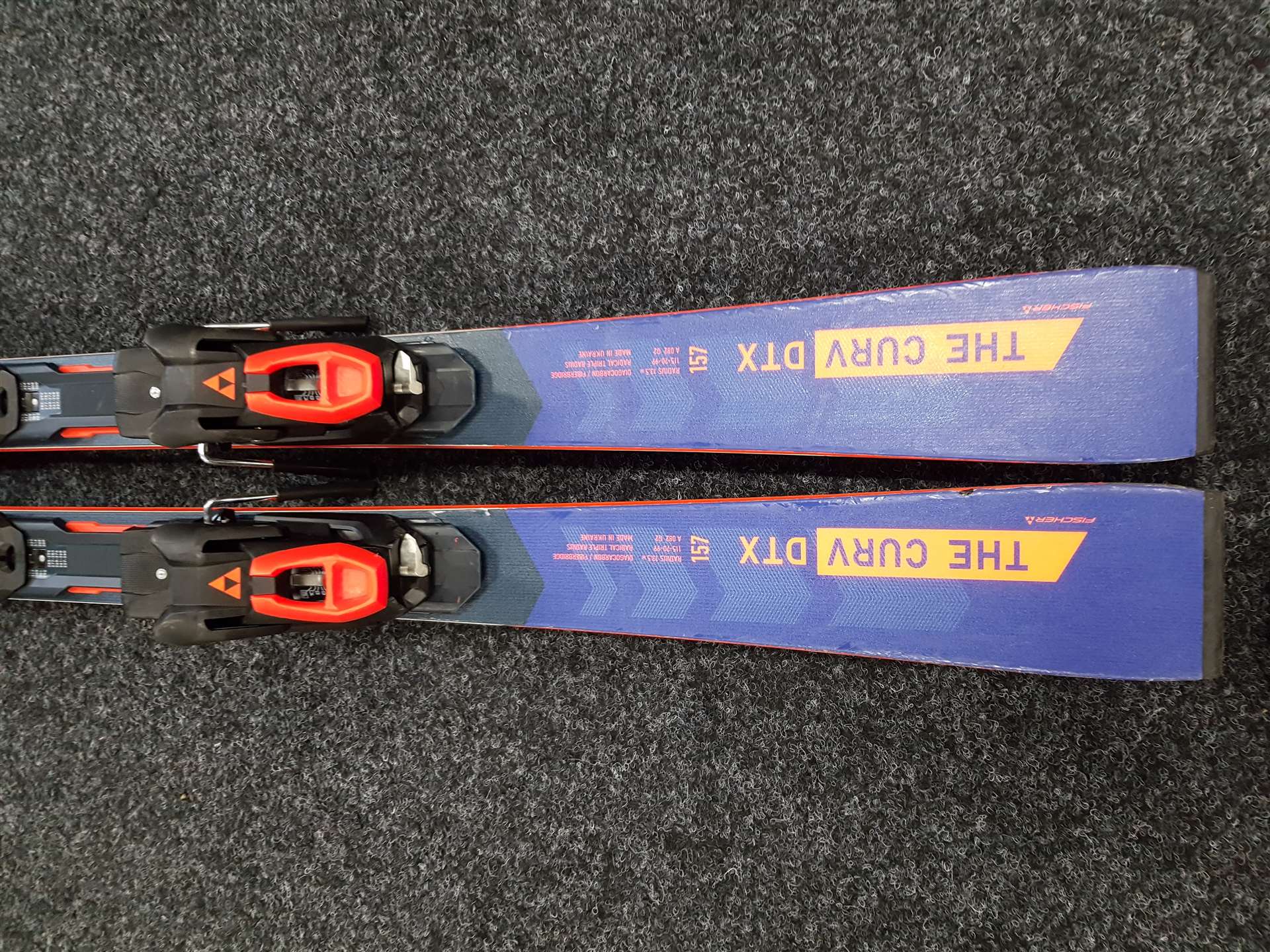 Použité lyže FISCHER The Curv DTX + viazanie Fischer RSX 12